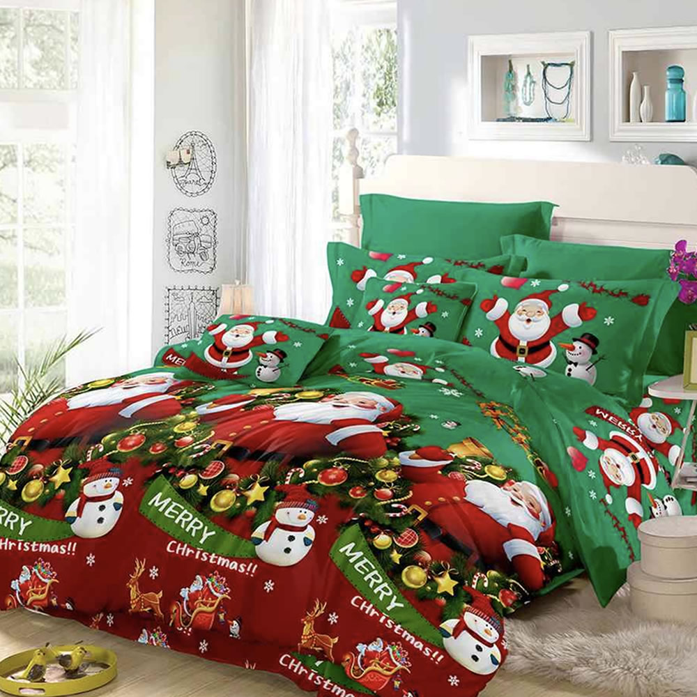 Christmas Bedding Set, single-3