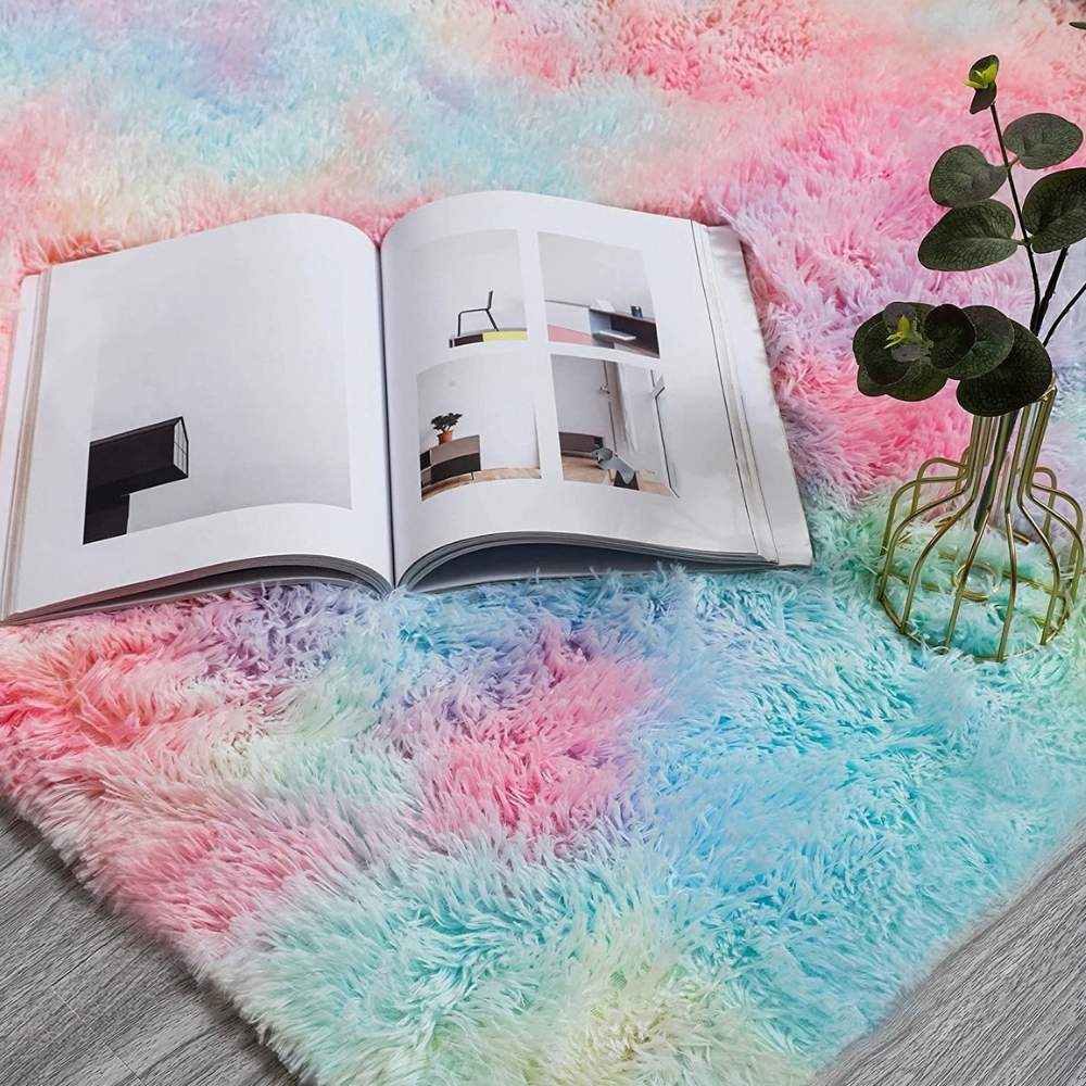 buy multi coloured rug online