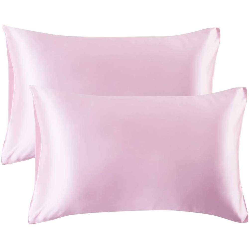 buy pink satin pillowcase